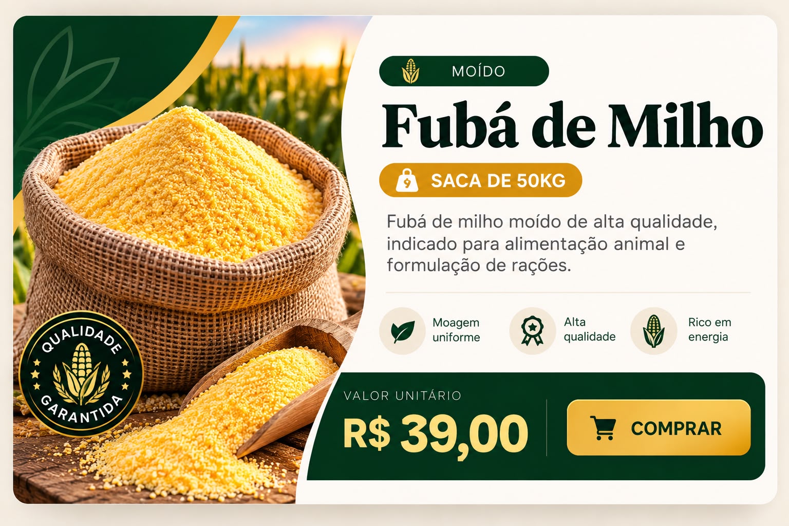 Fubá de Milho