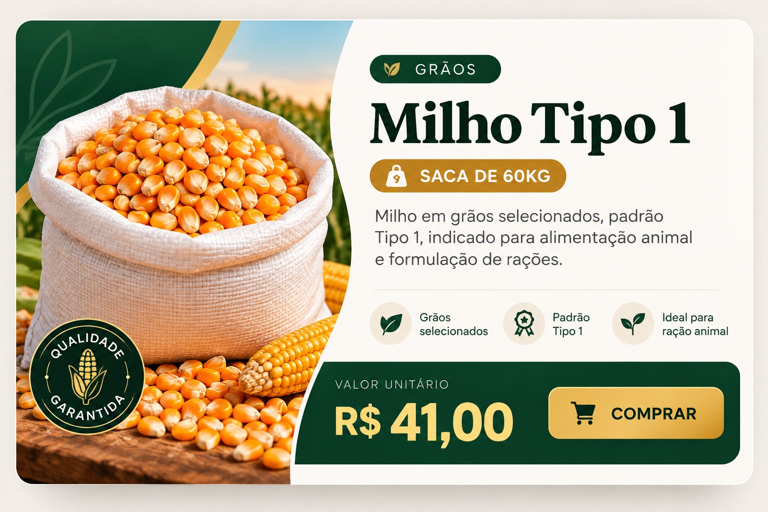Milho Tipo 1