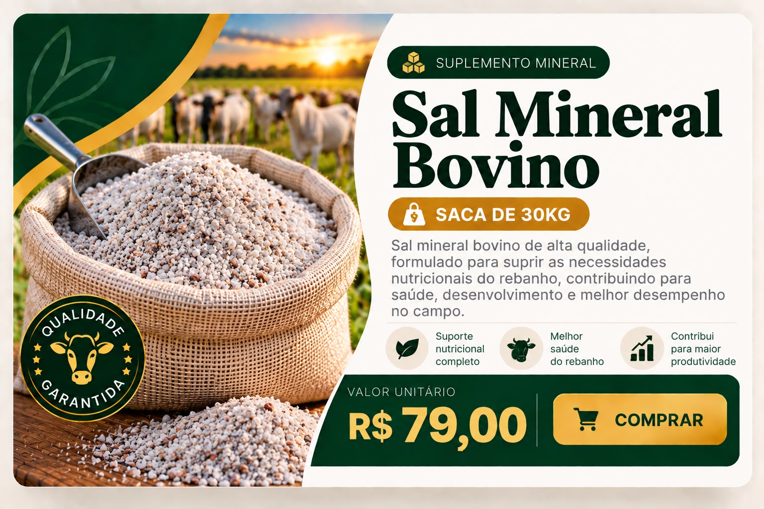 Sal Mineral Bovino